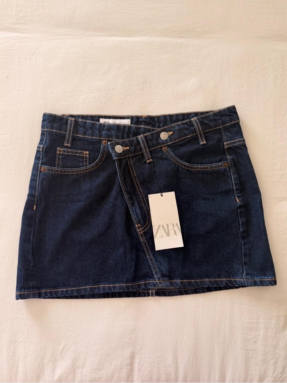 Zara Mini Jean Skirt